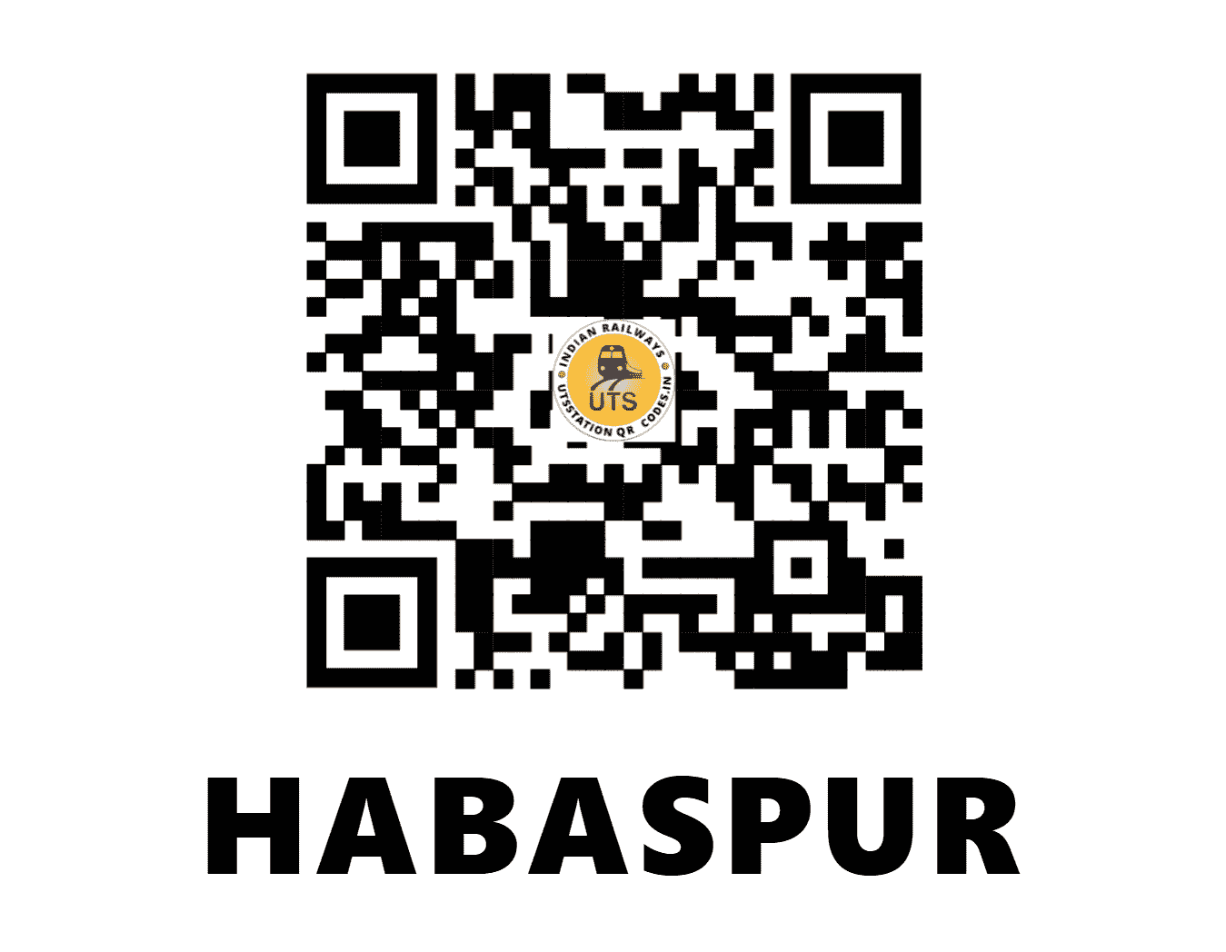UTS QR Code for HABASPUR - HPUR - SE (WEST BENGAL)